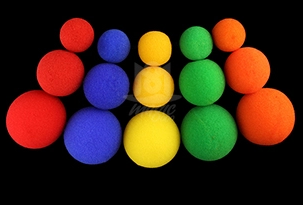 海绵球,魔幻海绵球,爆炸效果海绵球(单颗)魔术道具